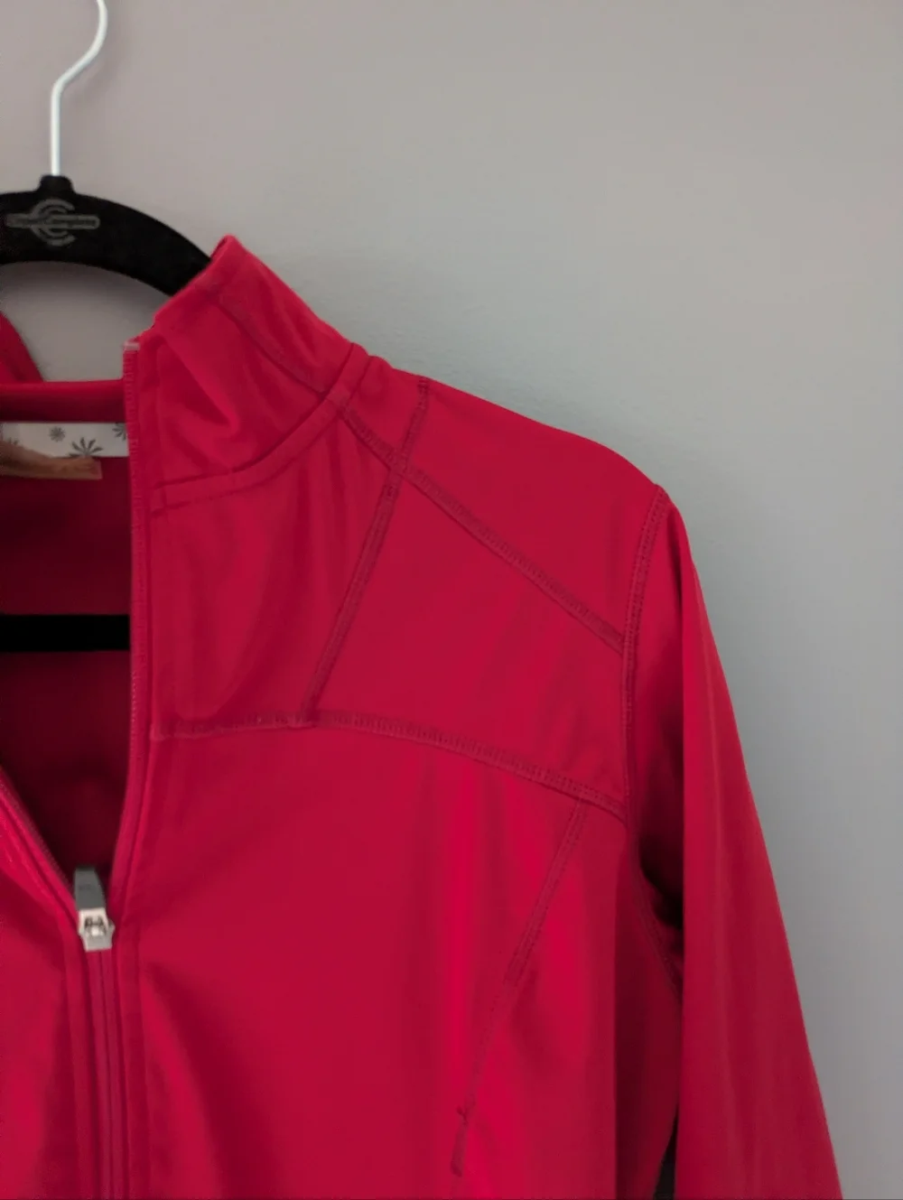 Athleta Jacket M Red